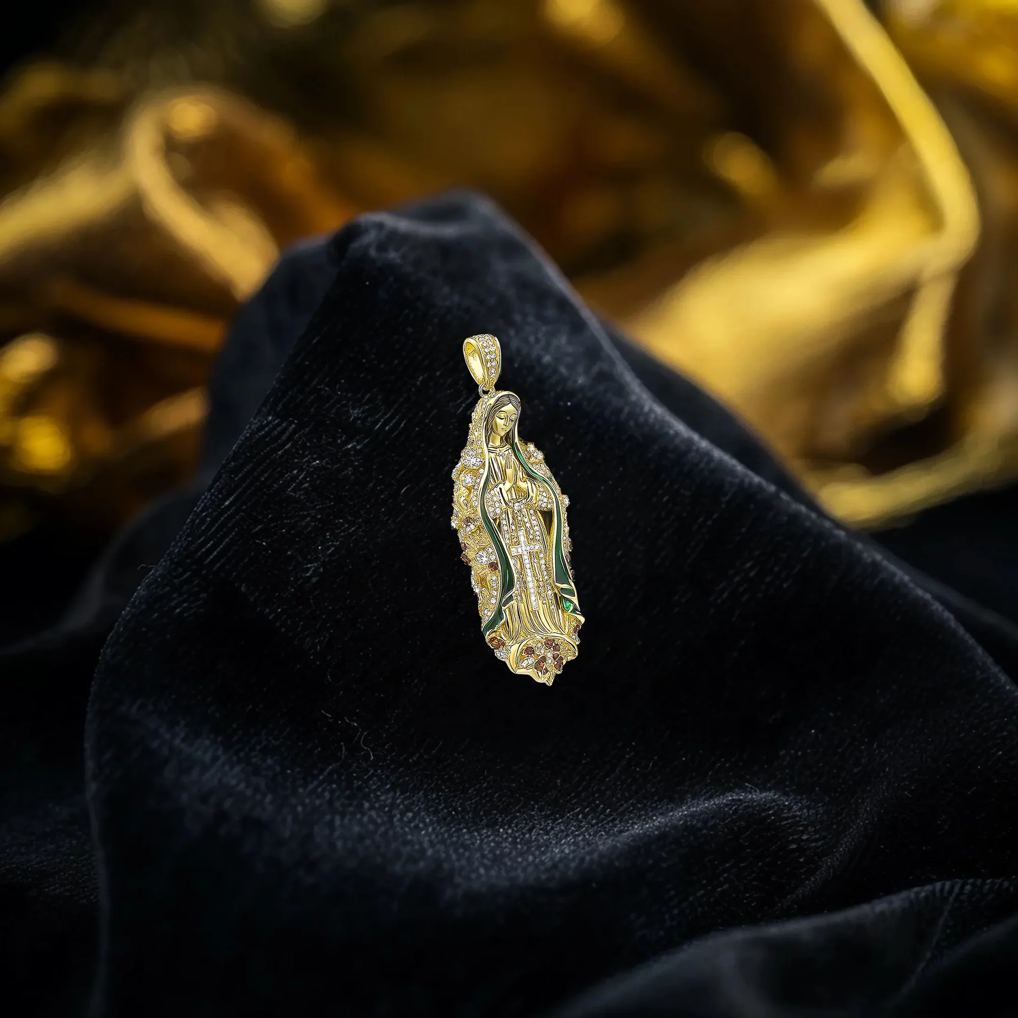 Saint Mary Cross Pendant